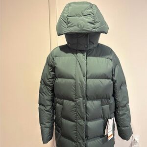 Lululemon Evergreen Wunder Puff Long Jacket